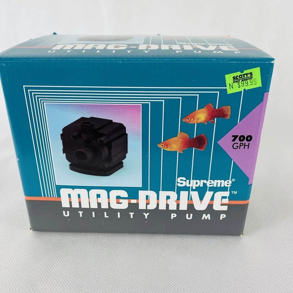 Supreme Mag-Drive Utility Pump - Model 7, 700 GPH, Made In The USA